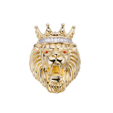 Lion Crown Men's Moissanite Ring Size 10